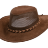 Suede Leather Outdoor Hat