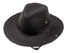 American Made Western Leather Hat
