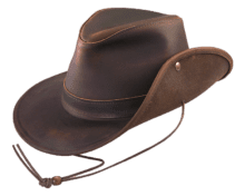 Henschel Premium Leather Cowboy Hat