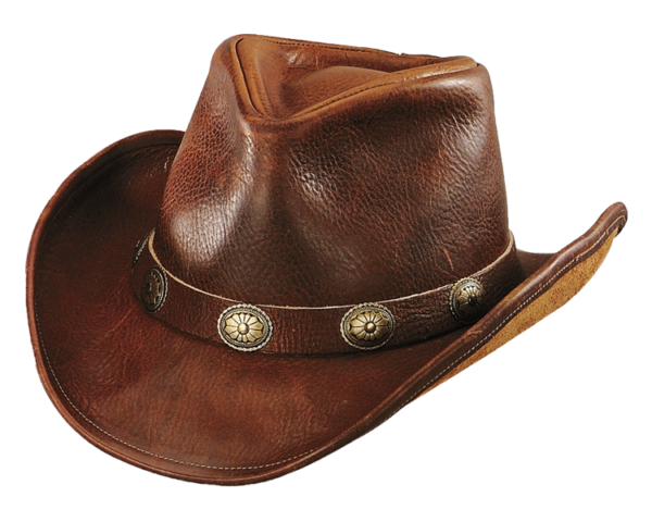 American Made Leather Walker Hat