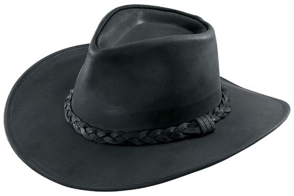 American Made Leather Cowboy Hat