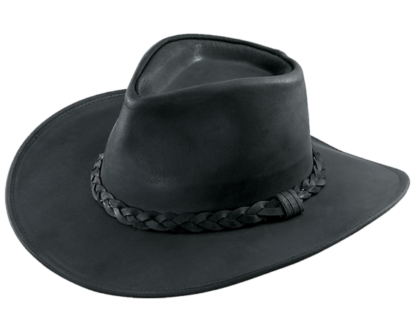 American Made Leather Cowboy Hat