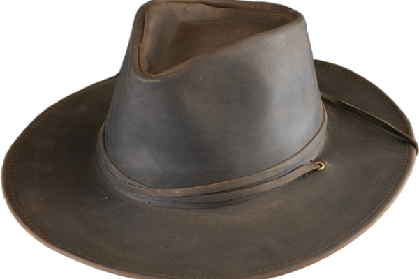 American Made Henschel Leather Hat