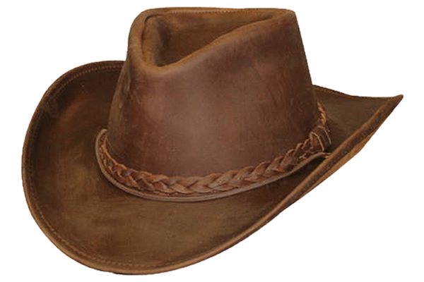 American Made Western Leather Hat