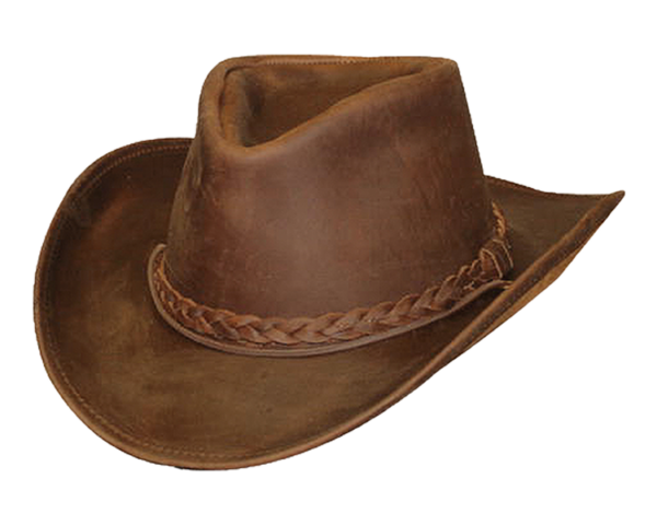 American Made Western Leather Hat