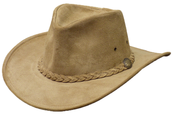 American Made Suede Leather Hat