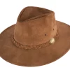 Regina Suede Leather Walker Hat