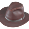 American Made Leather Fashion Safari Hat