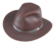 American Made Leather Fashion Safari Hat