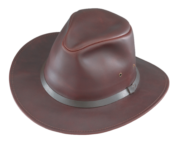 American Made Leather Fashion Safari Hat