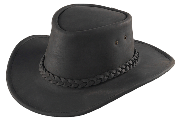 Henschel Western Leather Australian Hat