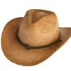 Tuscola Western Straw Hiker Hat