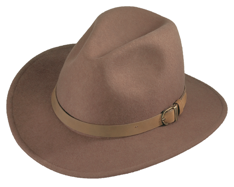 Crushable Felt Western Safari Hat