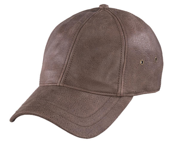 High Quality Henschel Leather Baseball Cap