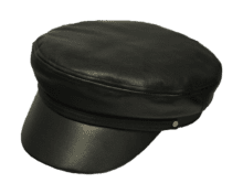 Smooth Leather Brando Cap