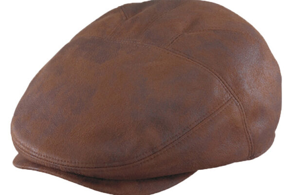 Henschel Leather Ivy Cap