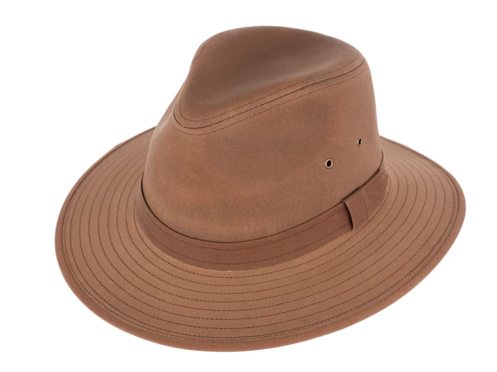 Burkmere Waxed Cotton Safari Hat - Henschel Hats