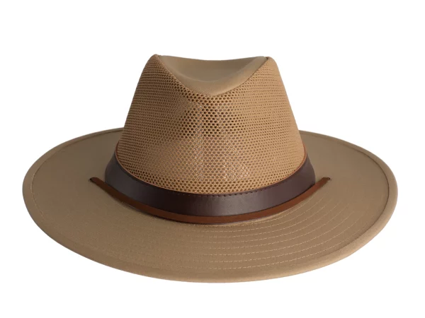 Burkmere Waxed Cotton Safari Hat - Henschel Hats