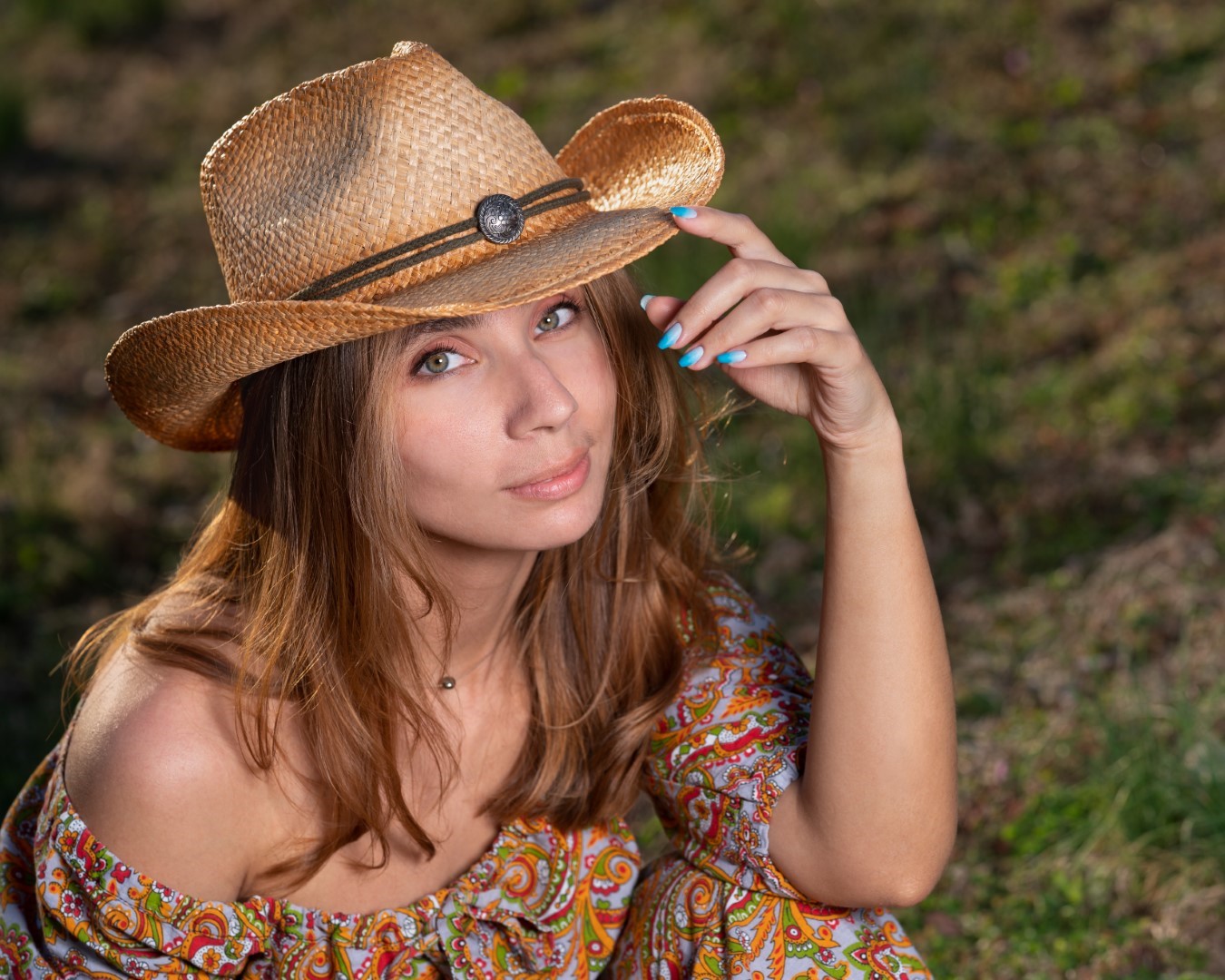 herlipto Long Ribbon Straw Hat 帽子