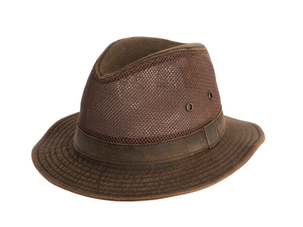 Panola Distressed Breezer Hat