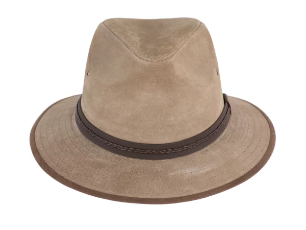 Roosevelt Leather Safari Hat - Henschel Hats