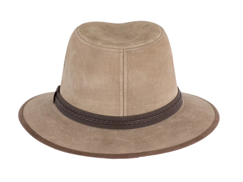Roosevelt Leather Safari Hat - Henschel Hats